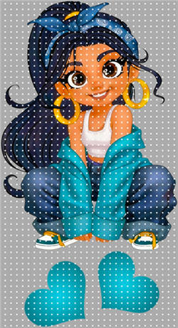 Keychain sticker-Y 2000